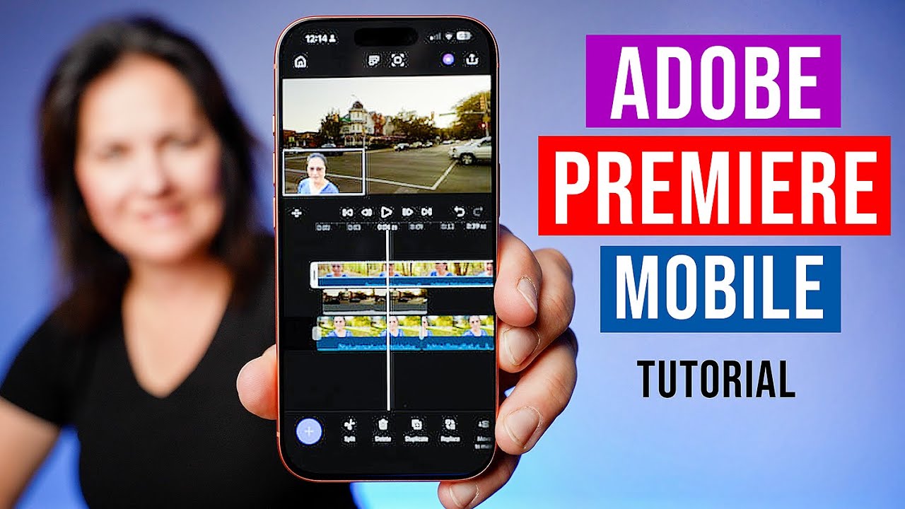 FREE Adobe Premiere MOBILE for iPhone | LEARN TO EDIT