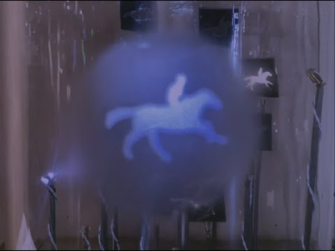 Horses are Knowing by Odessa Chen w/ Ghost Horse by sculptor Michael Brown.