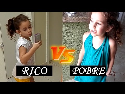 RICO VS POBRE -ROTINA DA MANHÃ