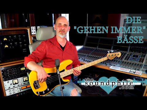 Bass-Klassiker im Studio - Workshop/Tutorial (The Soundphile)