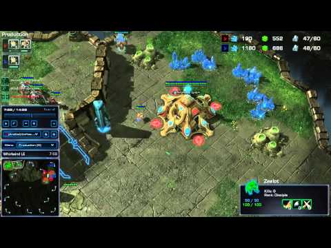 Build Order: Protoss vs Protoss 2 Gate Robo Expand