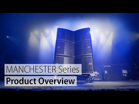 Демонстрация акустических систем Turbosound из серии Manchester