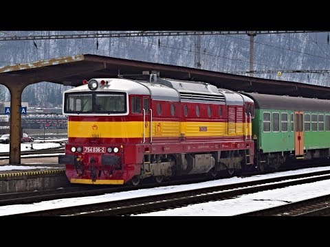 ZSSK 754.036 RETRO ● Zvolen osobná stanica