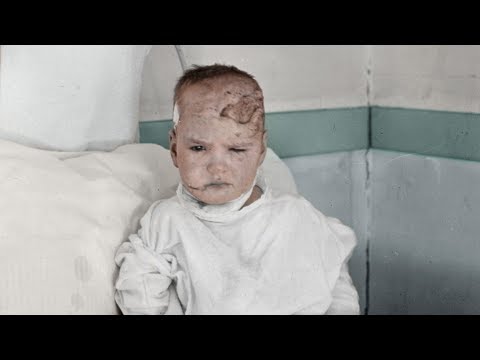 Colourized pictures of the Halifax Explosion's aftermath