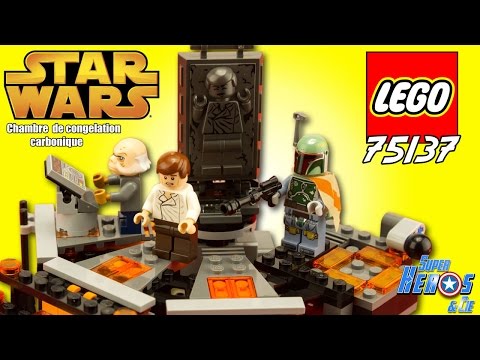 LEGO Star Wars 75137 Carbon Freezing Chamber / Chambre de Congelation Carbonique  Review Video