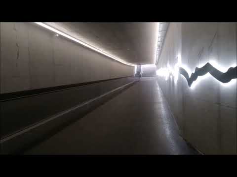 MGB Durchsagen in der unterführung von Andermatt