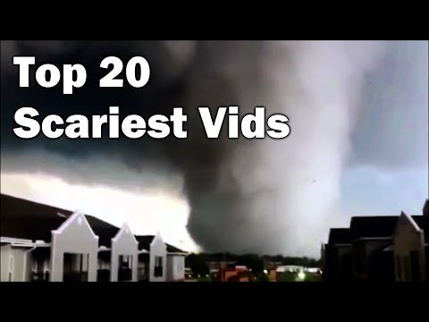 TOP 20 Scariest Tornado Videos Ever Recorded
