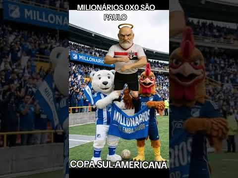 MILIONARIOS 0X0 SAO PAULO COPA SUL-AMERICANA 2026