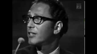 Tom Lehrer - I Hold Your Hand In Mine - LIVE FILM from Copenhagen in 1967