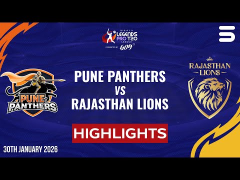 Full Highlights | Pune vs Rajasthan | Match 9 | World Legends T20 Pro League | ZL1K