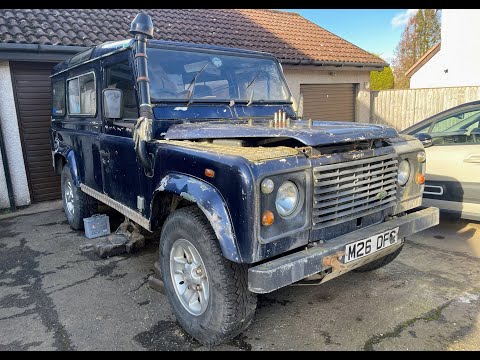 Restoring a 27 year old Landrover Defender 110 - Part 1