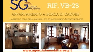 preview picture of video 'Borca di Cadore vera occasione appartamento in vendita (Rif.VB-23)'