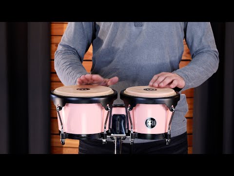Meinl Percussion Journey Series Bongo, Flamingo Pink HB50FP
