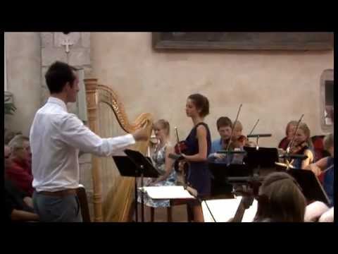 W.A. Mozart: Concerto for Flute, Harp, and Orchestra in C major, K 299 - live