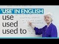 Learn English Grammar: USE, USED, and USED TO