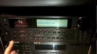 Video thumbnail for E-MU e64 - My sound set by Default Corporation