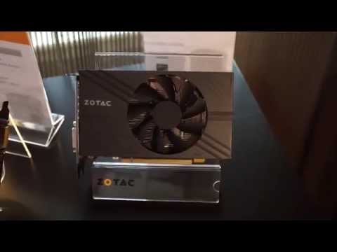 Zotac GTX 970 Single Fan Graphics Card - CES 2015