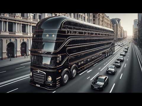 Part of a video titled 10 LONGEST Extreme BUSES You Won't Believe EXIST - YouTube