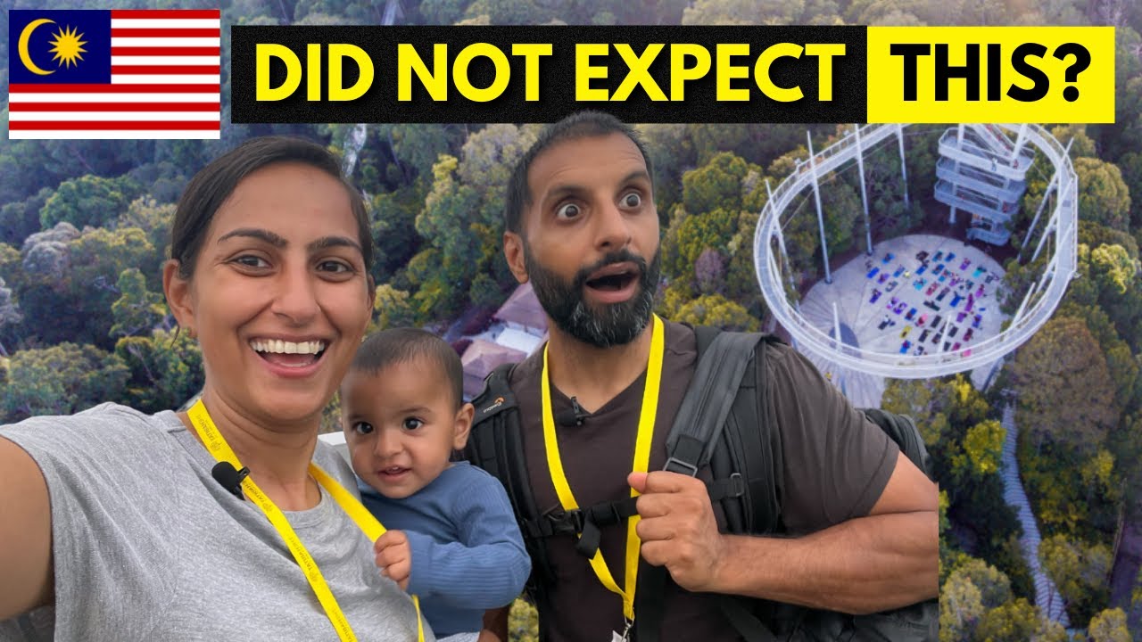 Join a family as they explore the breathtaking Penang Hill in this captivating video!