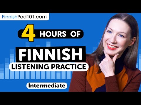4 Hours of Real Life Finnish Listening Skills | For Intermediate Learners