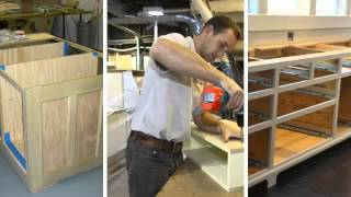 Relooking d'armoires de cuisine en mélamine
