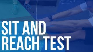 How to perform the Sit And Reach Test using the MAT