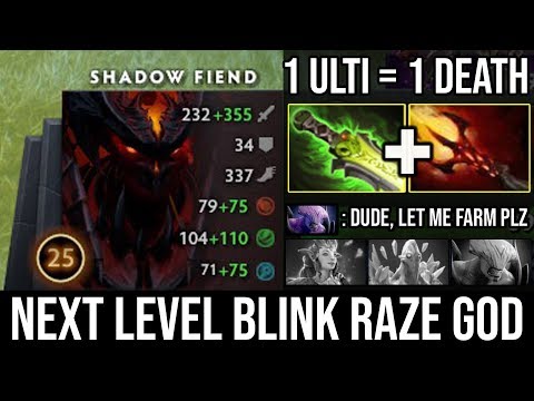 NEW SF GOD Next Level Blink Raze | WTF Dagon + Shotgun Magical Burst Deleted Cancer Void DotA 2