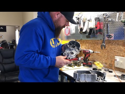 KAWASAKI KX 85 ENGINE ASSEMBLY. NEW CRANK ANDBEARINGS INSTALLED