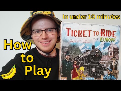 How to Play Ticket to Ride Europe
