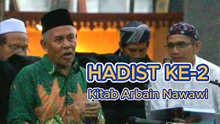 Download lagu KH MARZUQI MUSTAMAR 2024 IJAZAHAN SANAD KITAB ARBAIN NAWAWI : HADIST KE-2 mp3