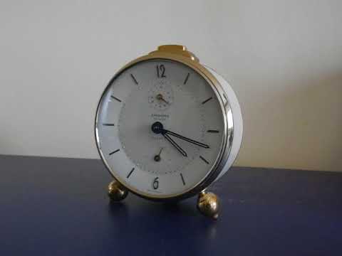 Alarm Clock Junghans Trivox Silentic ca 1960