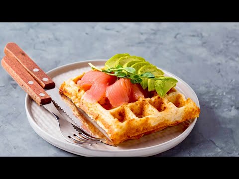 KETO CHAFFLES RECIPE. 2 Ingredients Low Carb Waffles Carnivore Friendly
