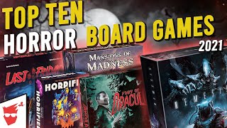 Top Ten Horror Board Games Of All Time 2021