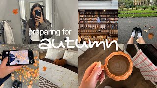 Prep for Autumn 🍂☕️  fall shopping, books, home decor & autumn coffee