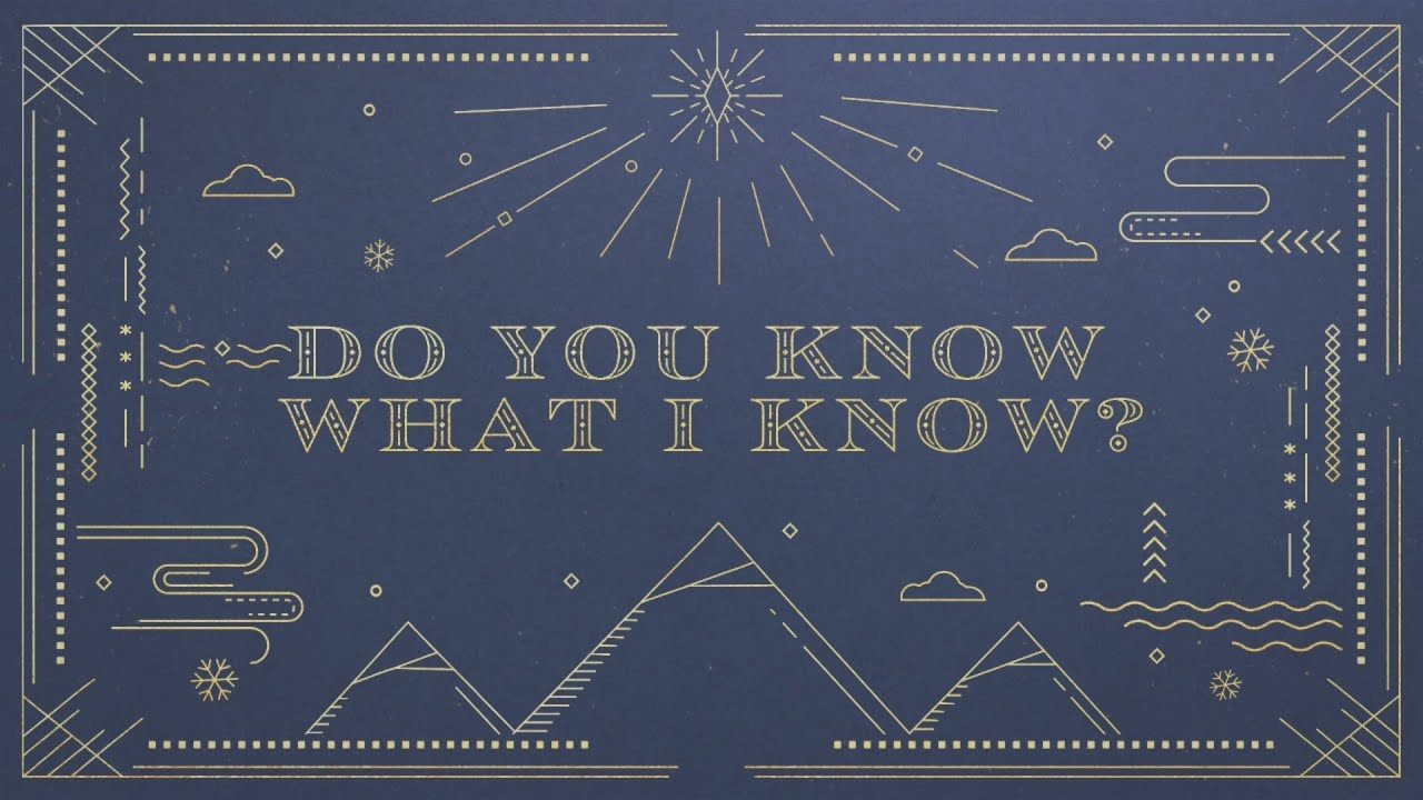Do You Hear What I Hear: Part 2