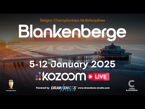 2025 Belgian Championships Multi-Discipline - BALKLINE 47/2 Philippe DERAES vs Marteen JANSSEN