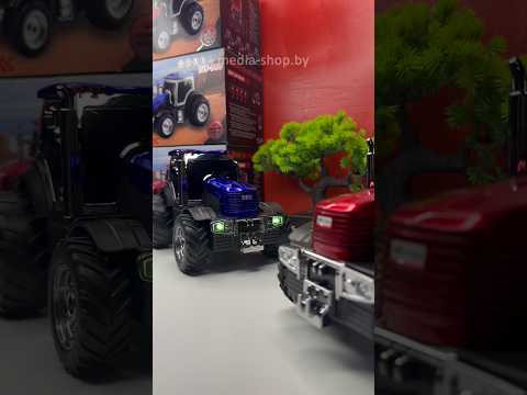 фото беспроводная портативная колонка трактор ws-560 в форме трактора с подсветкой и fm радио bluetooth 0