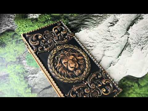 Нарды из дерева «Лев» сила, достоинство, стиль - фото 1 - id-p1704230266