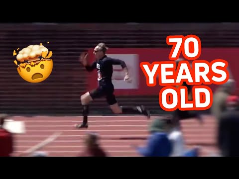 70-Year-Old Runs 13.47 100m At Penn Relays!