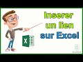 Comment inserer un lien sur Excel