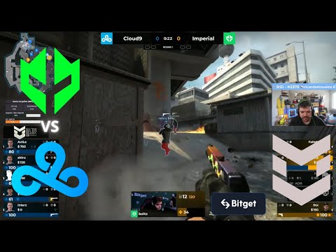 GAULES TRANSMITINDO IMPERIAL VS CLOUD9 PGL Major Antwerp 2022 LEGENDS STAGE (OVERPASS - MAPA 1 MD3)