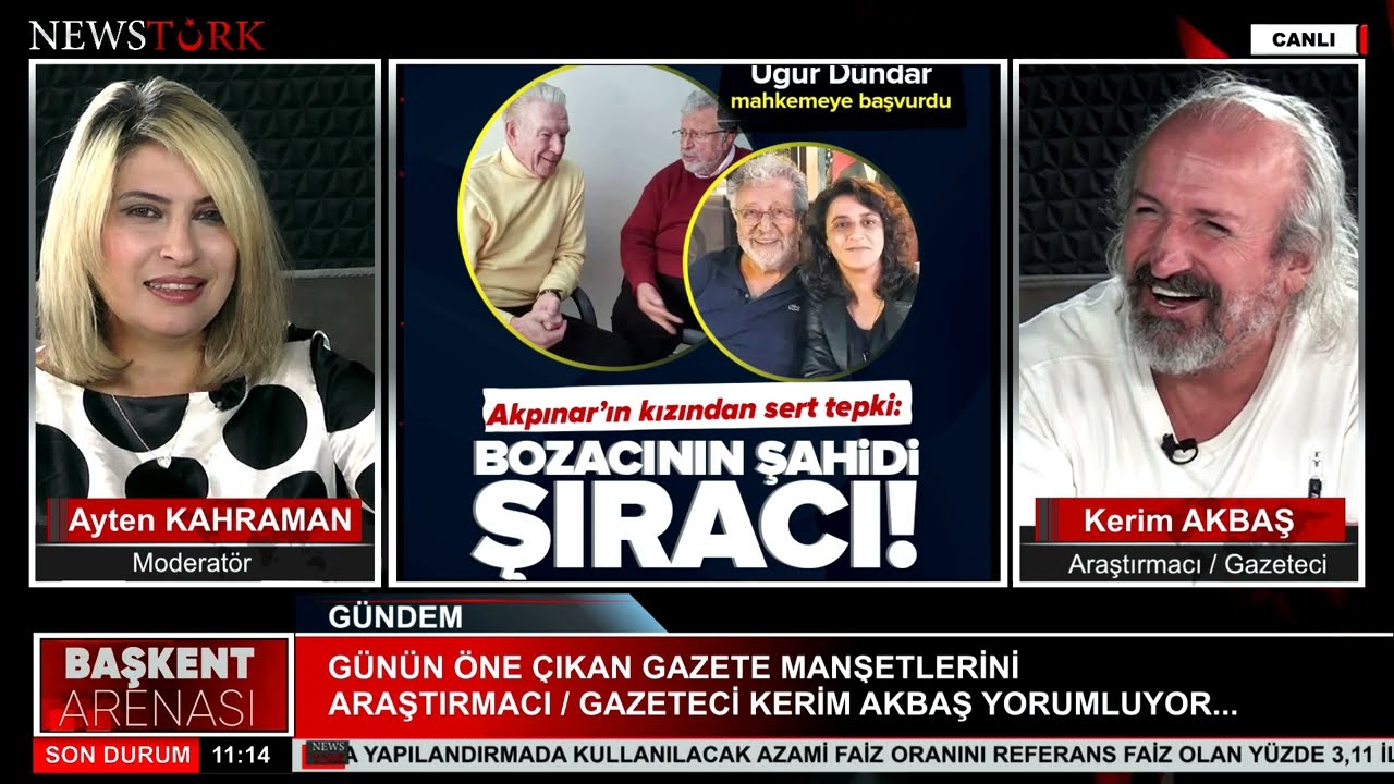 METİN AKPINAR'IN BABALIK DAVASI, ŞAHİT UĞUR DÜNDAR !..