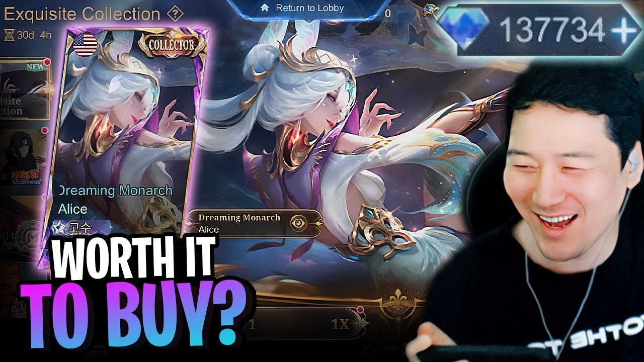 How much is a New Alice Collector skin? I don't know how to play, worth it to buy? | Mobile Legends