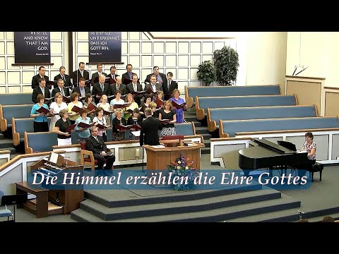 Die Himmel erzählen die Ehre Gottes - Gemeinde Gottes Edmonton
