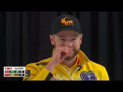 2019 Tim Hortons Brier - Jacobs (NO) vs. McEwen (MB) Draw 11