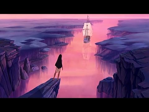 POCAHONTAS (1995) Scene: "I'll always be with you..."/John departs.