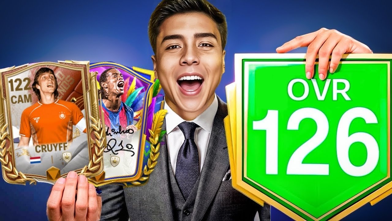 Reconstruí Mi Equipo para ser el PRIMER 126 GRL EN FC MOBILE!