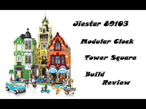Jie Star 89103 Modular Clock Tower Build Review