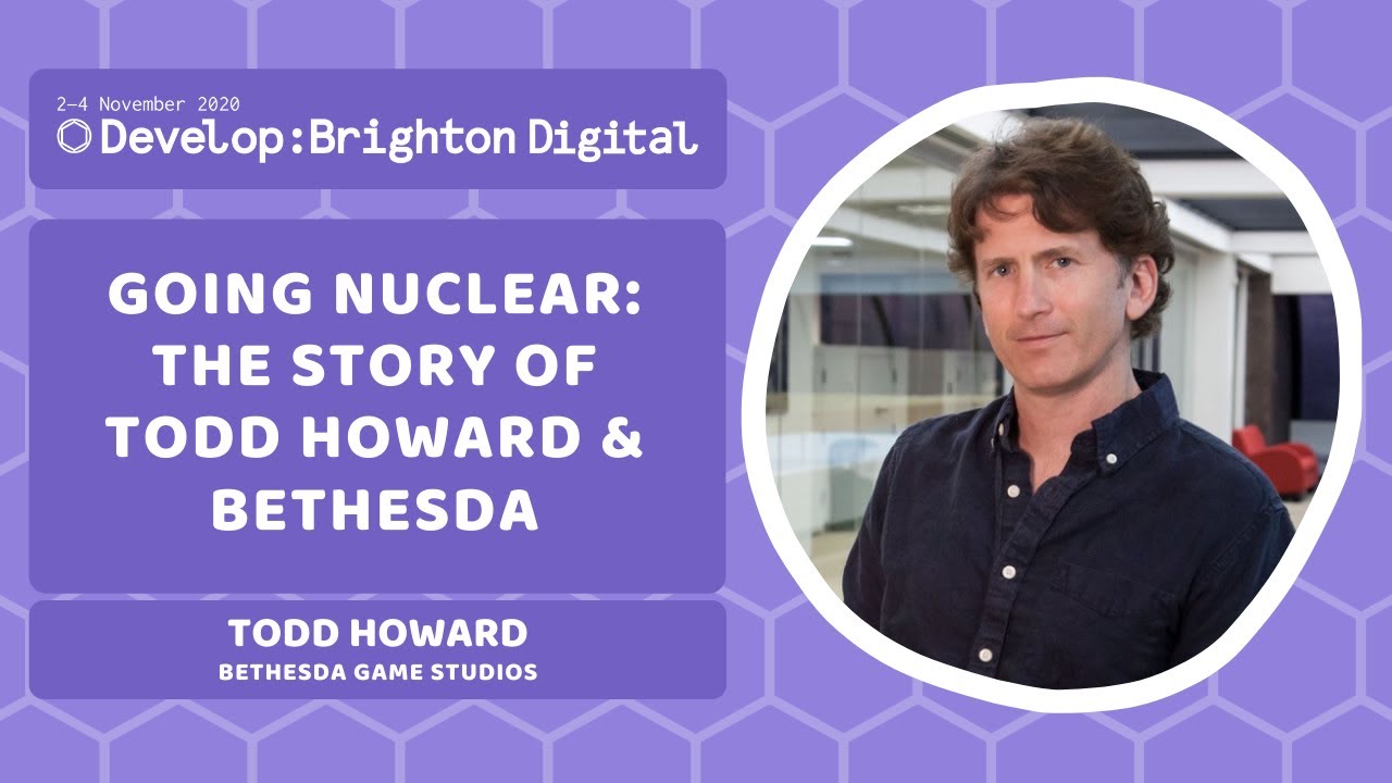 Going Nuclear: The Story of Todd Howard & Bethesda | Develop:Brighton Digital 2020 - YouTube