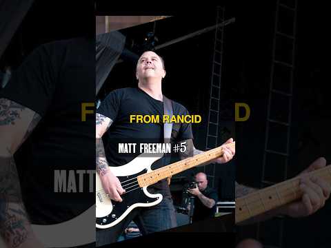 Top 10 bassists of the 90s - #5 Matt Freeman